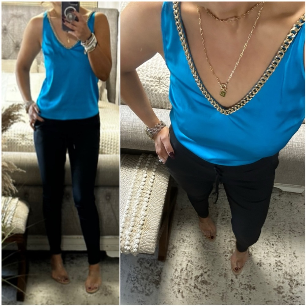 New💎 GENERATION LOVE v cut chain camisole - Picture 14 of 14